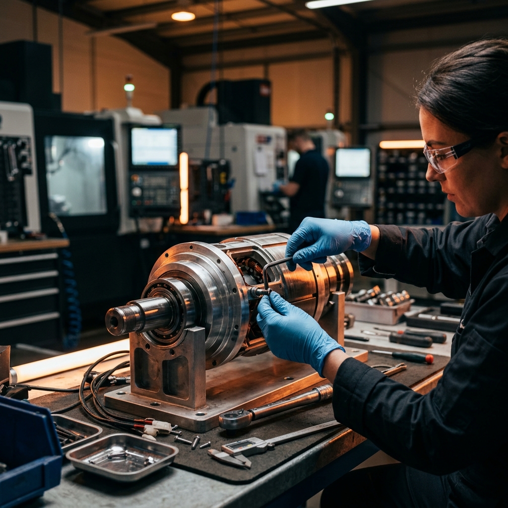 CNC Spindle Repair