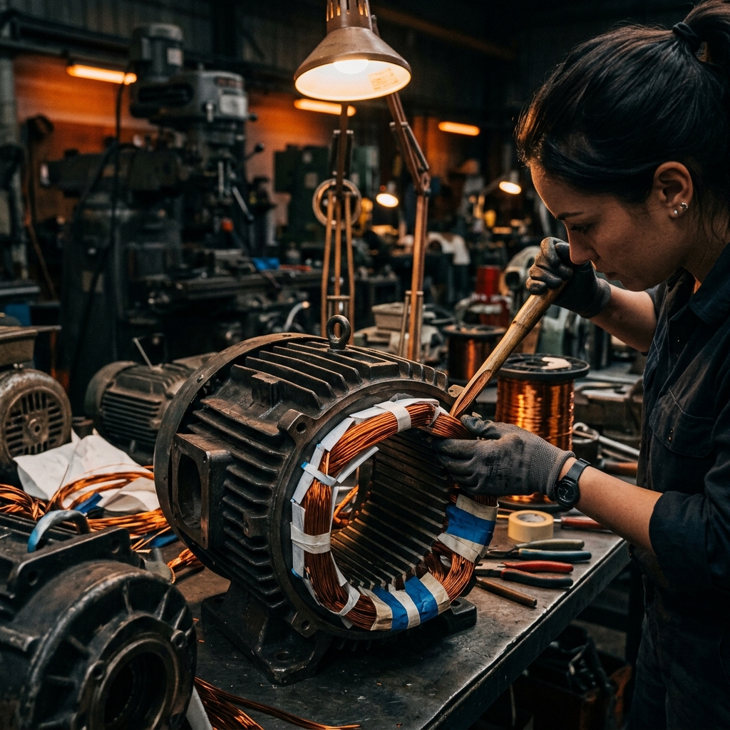 Stator Rewinding